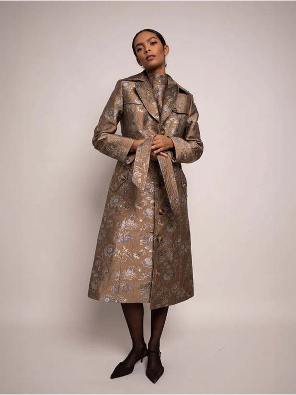 CARA CARA Karlie printed trench - Picture 2 of 3